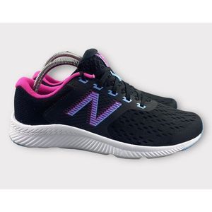 New balance drft V1 Womens 9.5 Running Shoes Black Pink Sneaker Lace Up Lace Up